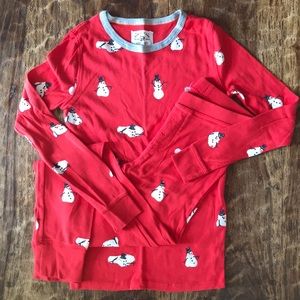 ⛄️crewcuts “melting snowman” sleep set!⛄️